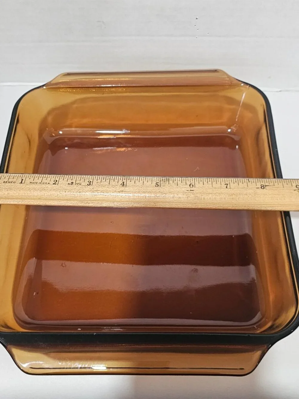 Anchor Hocking Harvest Amber Pan 8.5